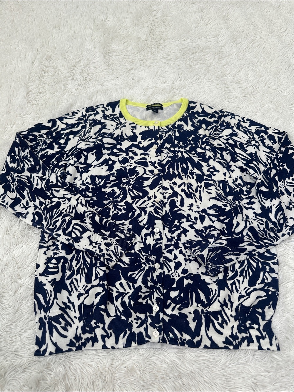 🥕 NWT Lands End Lightweight 100% Supima Cotton Sweater